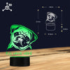 Custom Pug 3D LED Night Light - pug bestseller