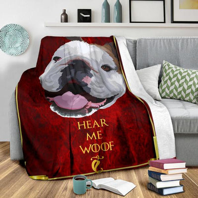 Custom Bulldog Blanket - bulldog bestseller