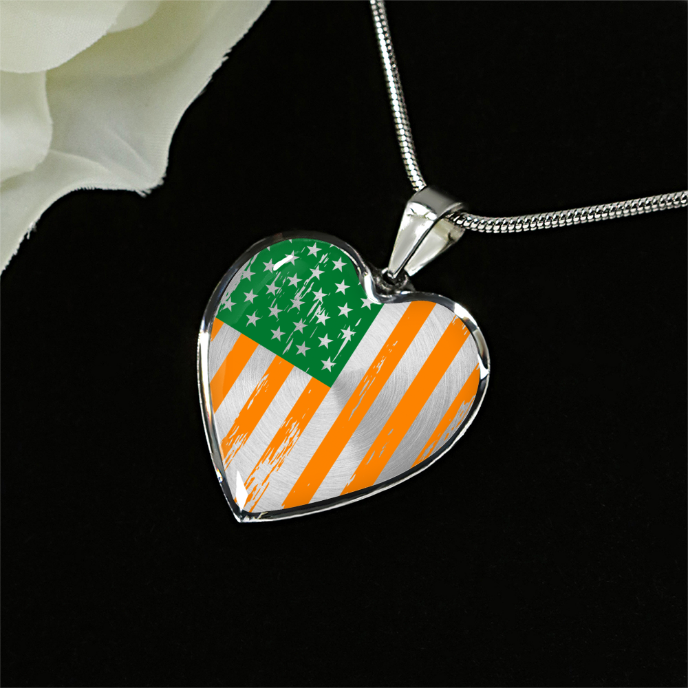 Irish American Silver Necklace