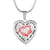 Mom and Son Heart Pendant