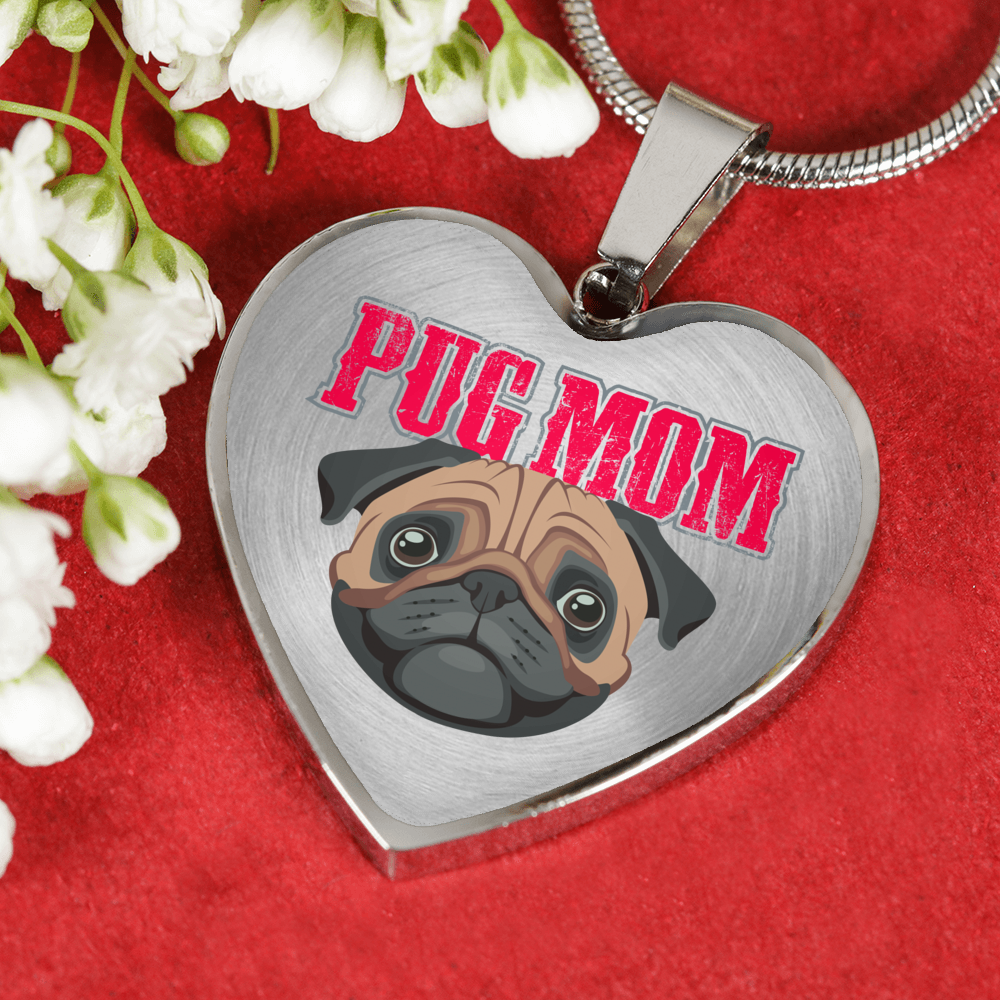 Pug Mom Necklace