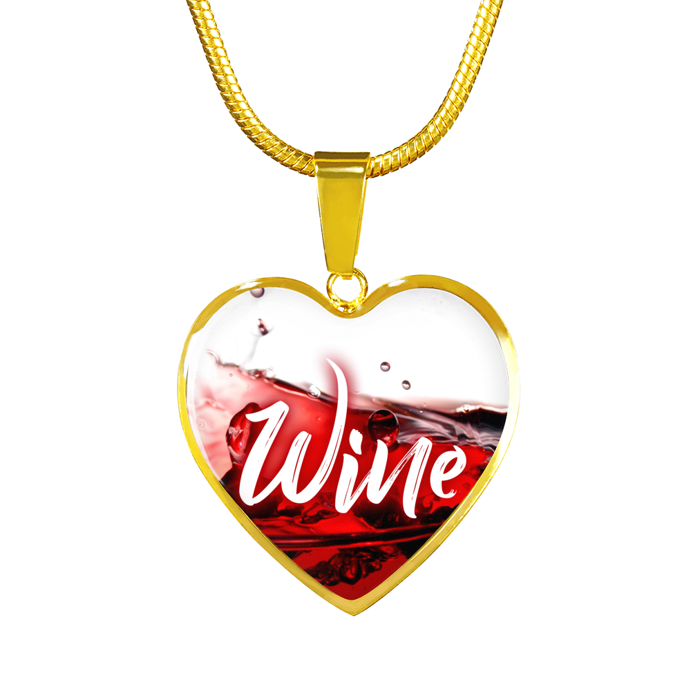 Wine Gold Necklace