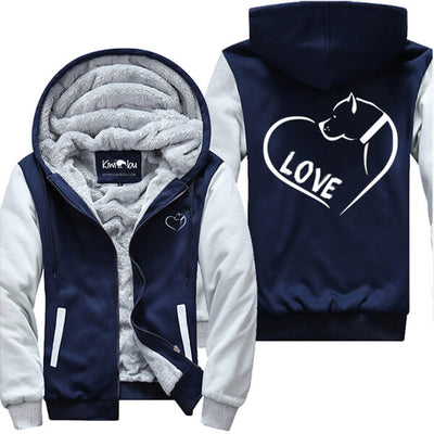Love Heart & Pitbull - Jacket
