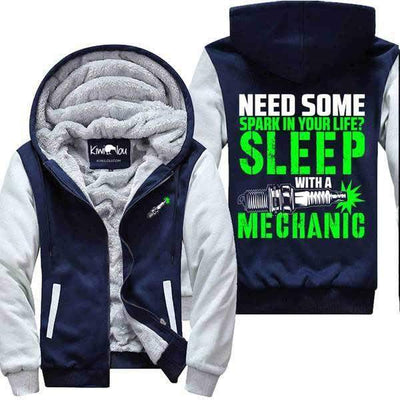 Need Some Spark? Sleep with a Mechanic - Jacket