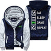 Eat Sleep Game and Repeat - Jacket