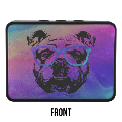 Watercolor Bulldog Boxanne Bluetooth Speaker