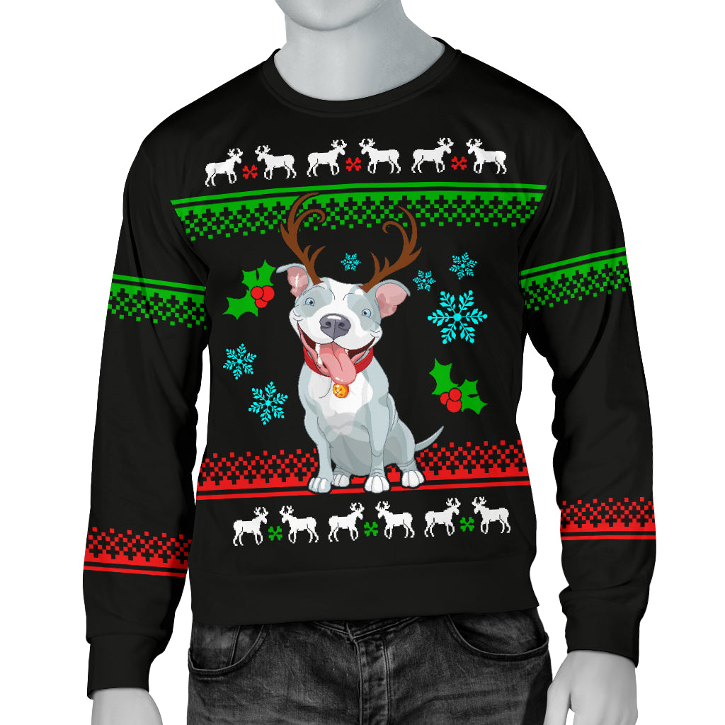Reindeer Pit Men's Ugly Xmas Sweater