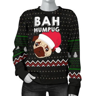 Bah Humpug Women's Ugly Xmas Sweater