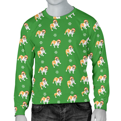 Santa Bulls Men's Ugly Xmas Sweater