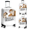 Couple of Bullies Luggage Cover