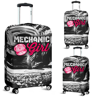 Mechanic Girl Luggage Cover