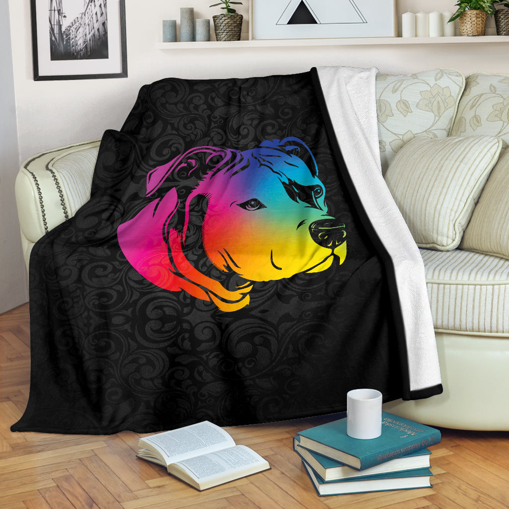 Rainbow Pit Premium Blanket