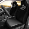 Silver King and Queen Car Seat Covers