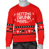 Getting Drunk Men's Ugly Xmas Sweater