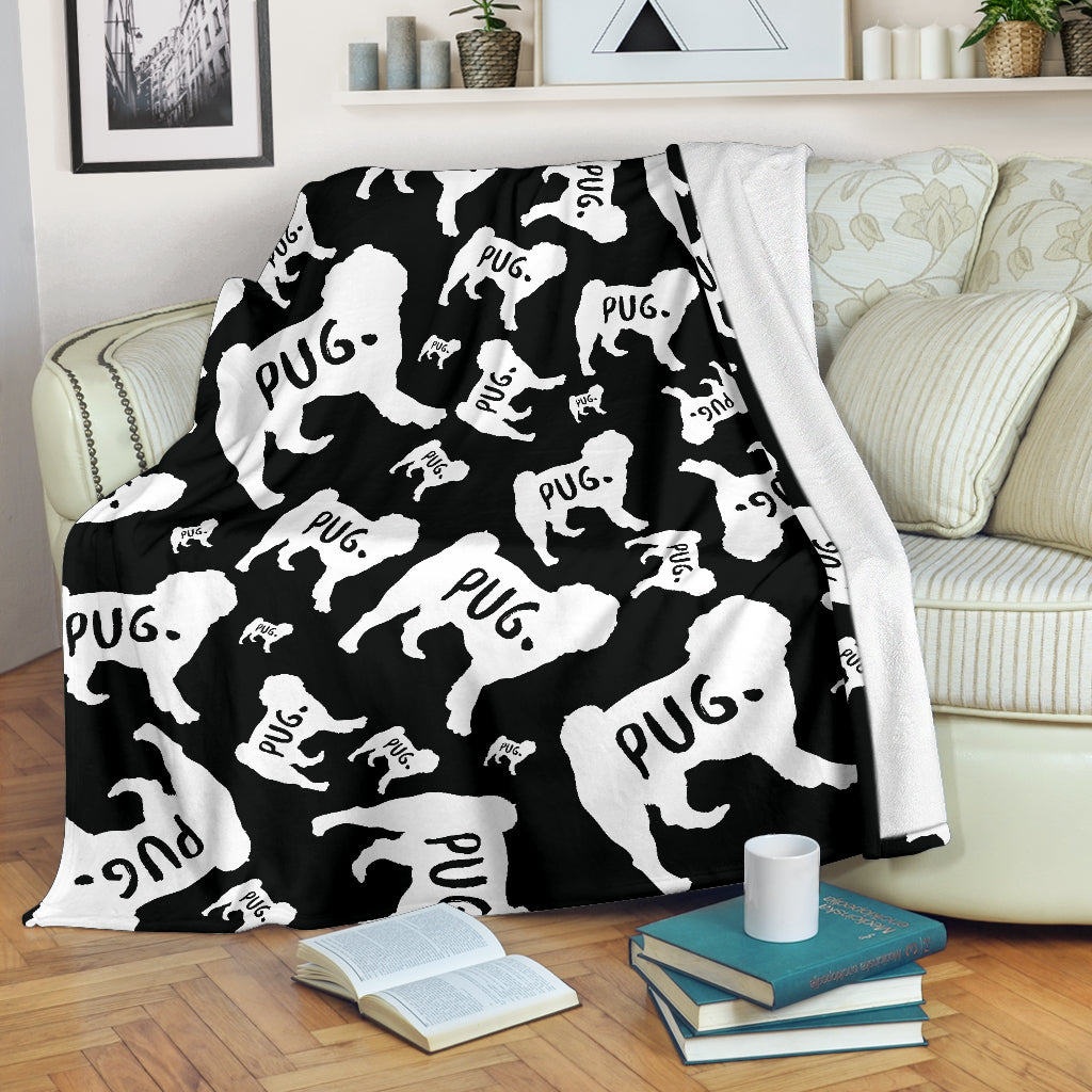 Bunch of Pugs Premium Blanket