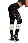 Merry Winemas Xmas Leggings