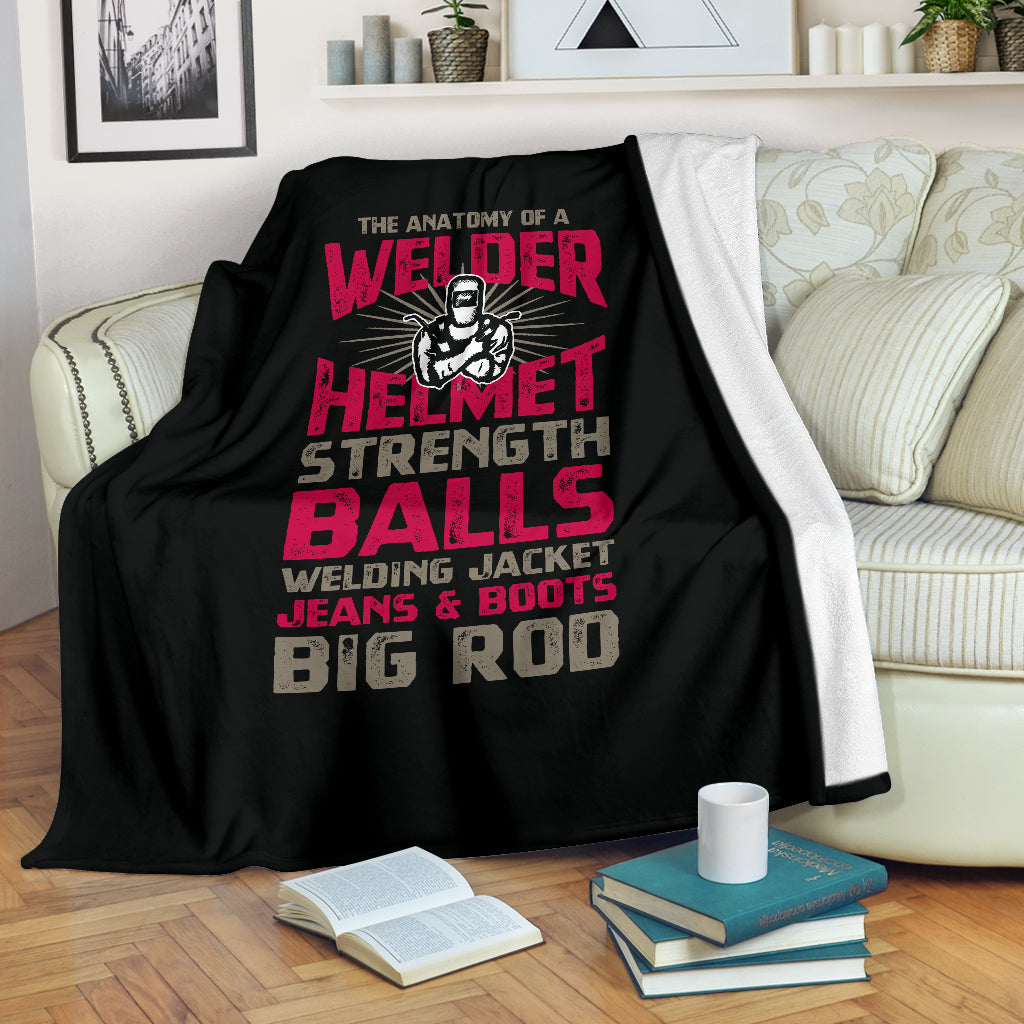 Welder Anatomy Premium Blanket