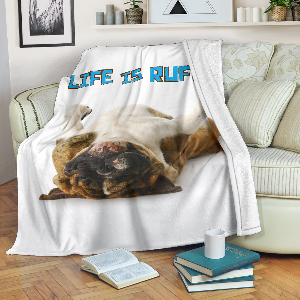 Life Is Ruff Premium Blanket