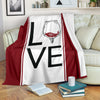 Love Wine Premium Blanket