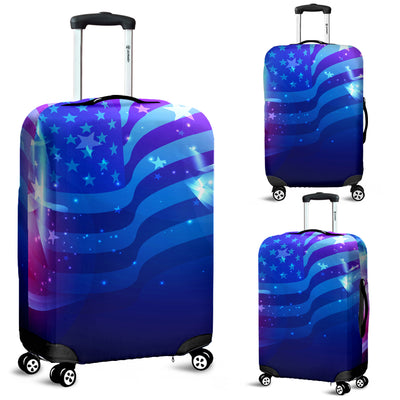 Abstract USA Luggage Cover