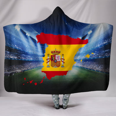 Espana Soccer Hooded Blanket