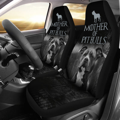 Mother of Pit Bulls Car Seat Covers (set of 2)