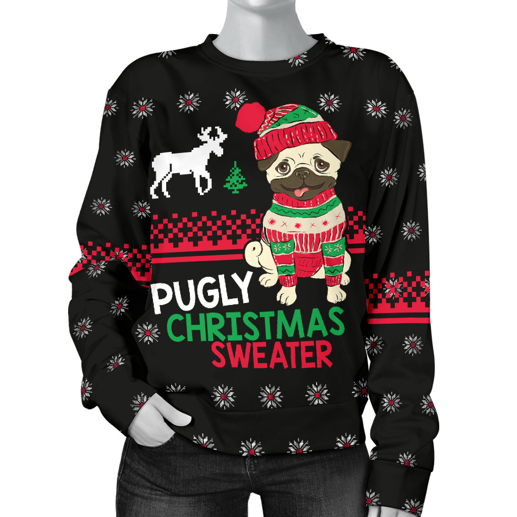 Women's Pugly Xmas Sweater