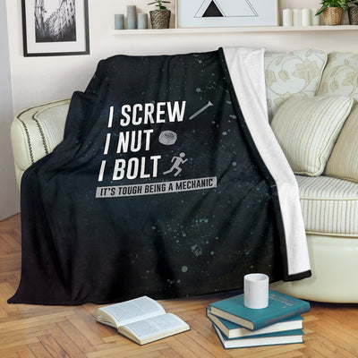 Screw Nut Bolt Premium Blanket