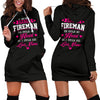 Amazing Fireman Hoodie Dress