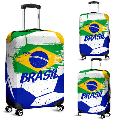 Brasil Soccer Luggage Cover