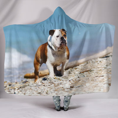 Beach Bull Hooded Blanket