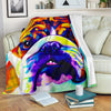 Bulldog Art Premium Blanket