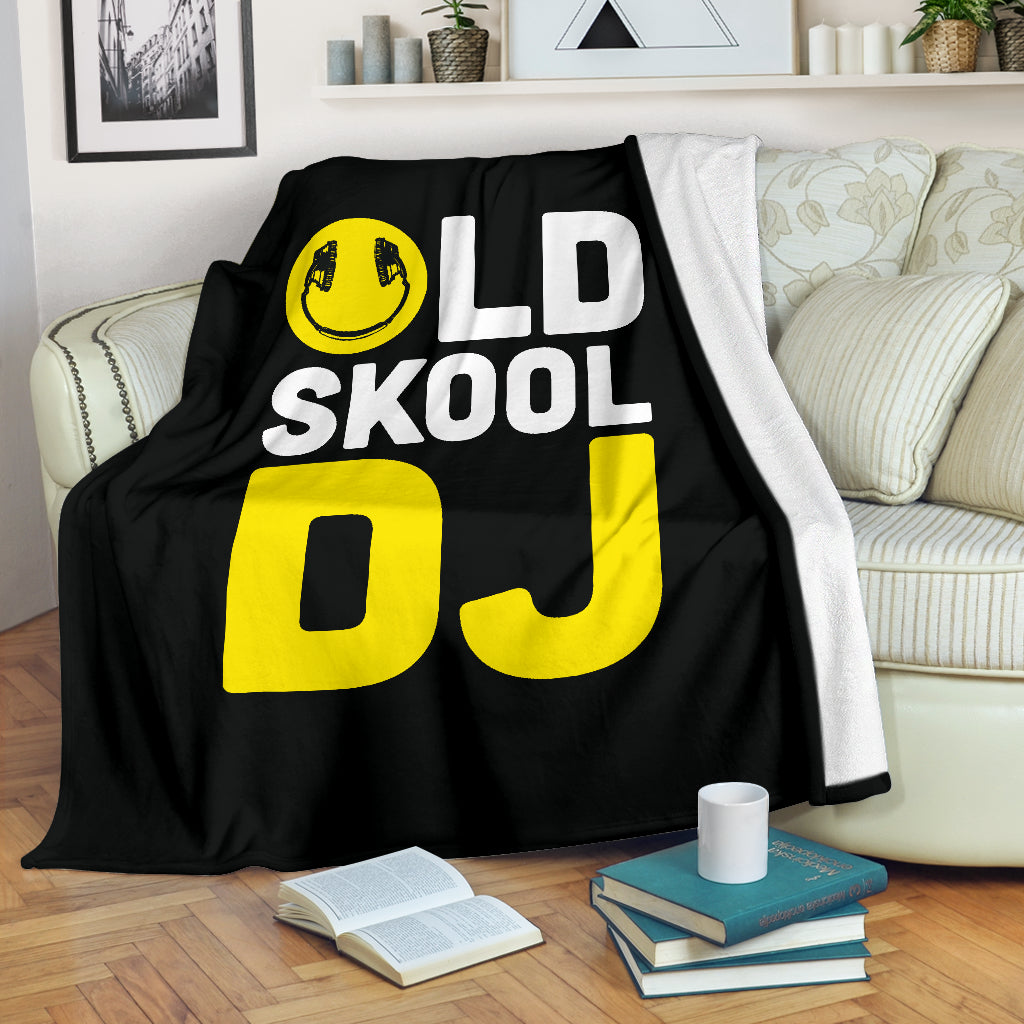 Old Skool DJ Premium Blanket