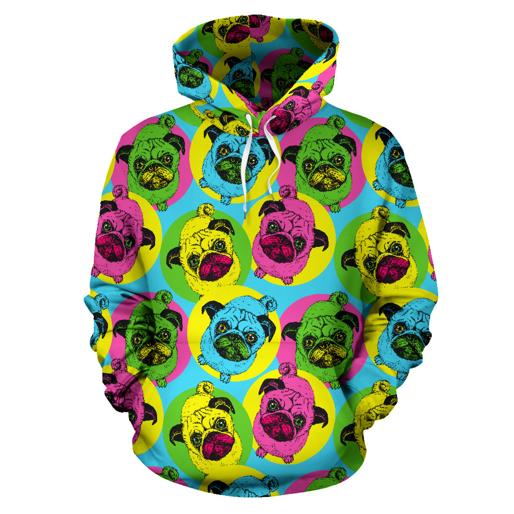 Color Pugs Hoodie