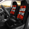 Get In Loser Gym Car Seat Covers (set of 2)