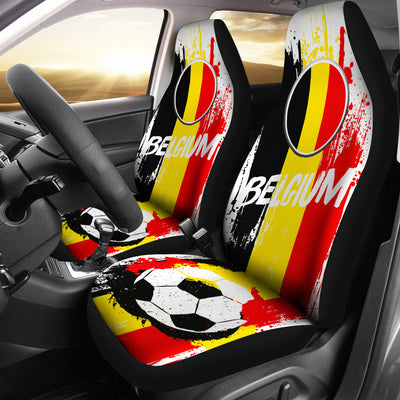 Belgium Soccer Car Seat Covers