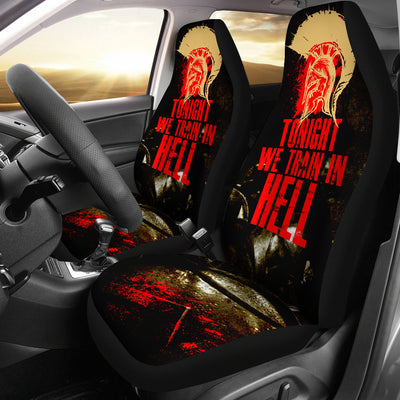 Train In Hell Car Seat Covers (set of 2)