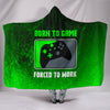 Born To Game XB Hooded Blanket