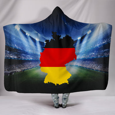 Germany Soccer Hooded Blanket