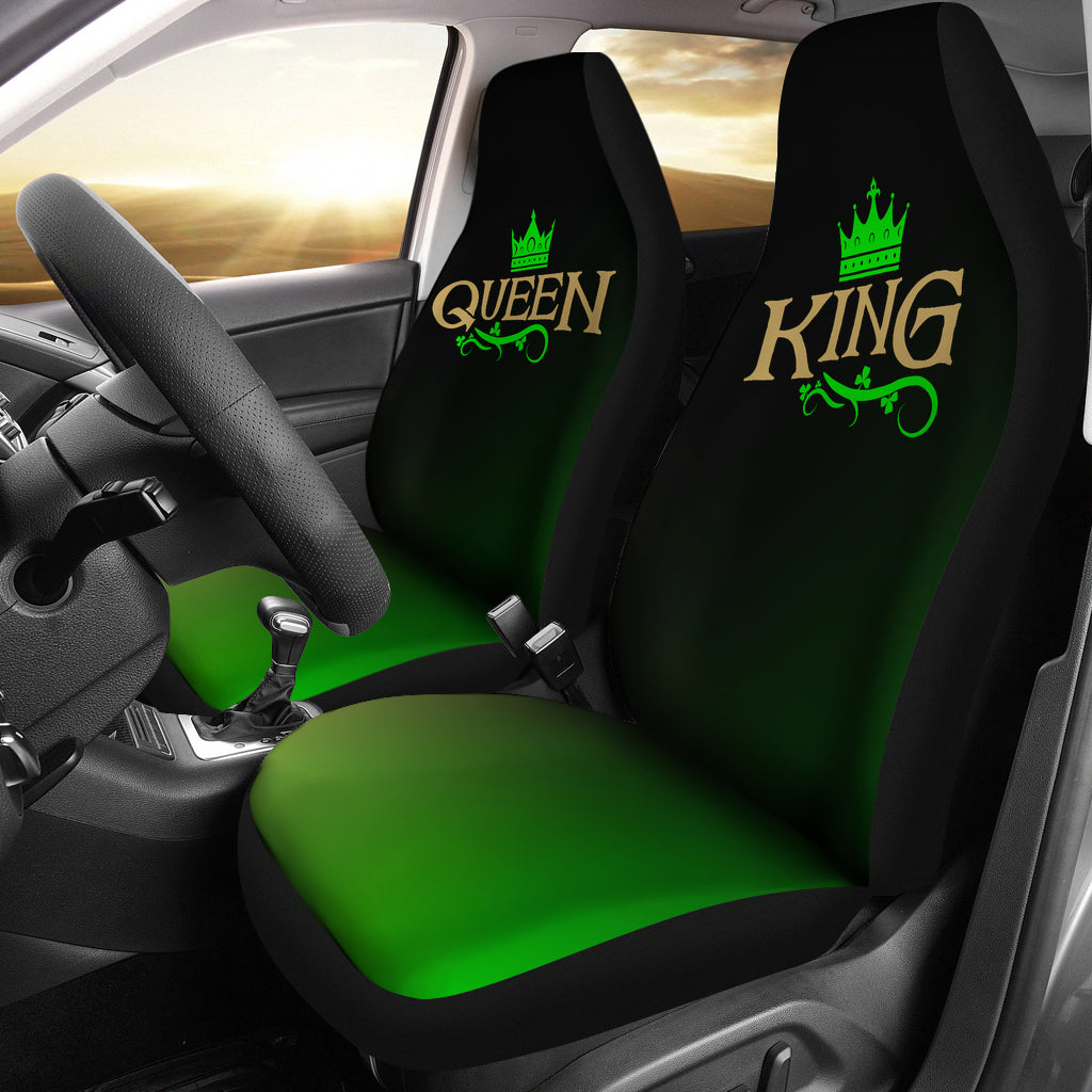 Irish King & Queen Car Seat Covers (set of 2)