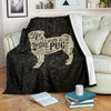 Life Is Better With A Pug Premium Blanket - pug bestseller