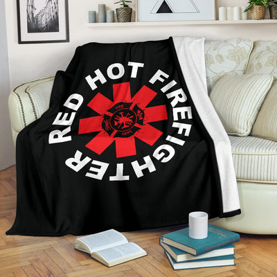 Red Hot Firefighter Premium Blanket