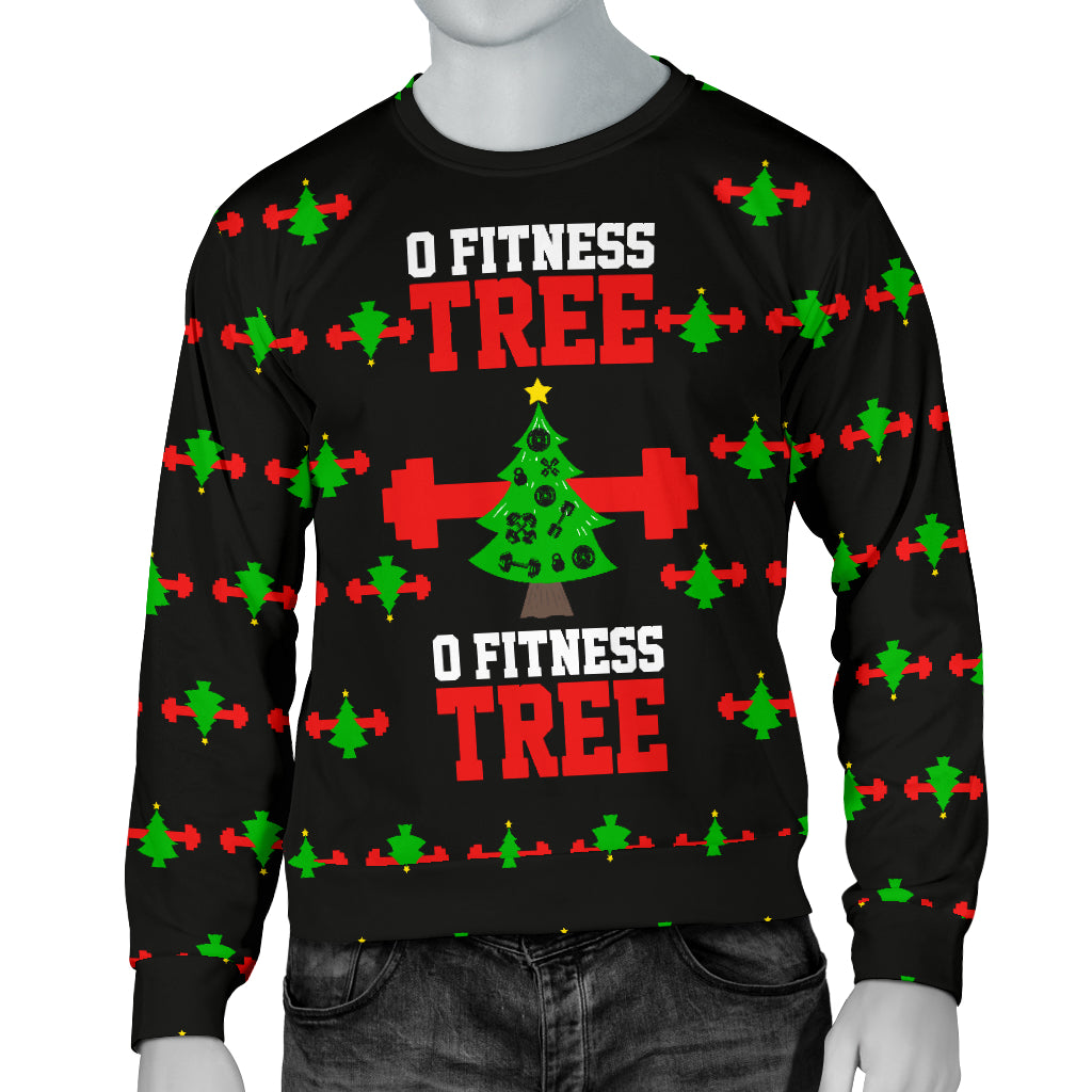 O Fitness Tree Men's Ugly Xmas Sweater