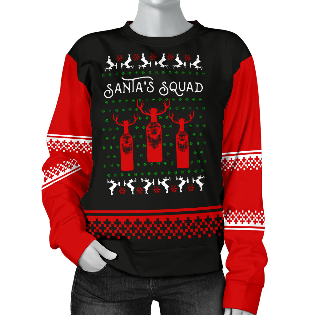 Santa's Squad Women's Ugly Xmas Sweater