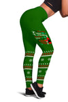 Dreaming of A Wine Xmas Leggings