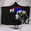 American Pit Bull Hooded Blanket