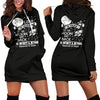 Love My Fireman To The Moon and Back Hoodie Dress