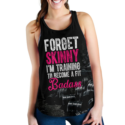 Forget Skinny Women's Racerback Tank