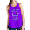 And She Lifted Happily Ever After Women's Racerback Tank