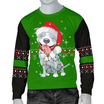 Pit Bull Men's Ugly Xmas Sweater